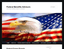 Tablet Screenshot of fedbenefitsadvisors.com